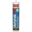 Acrylkit SOUDAL CF2 buitentoepassing wit 310ml, 15stuks