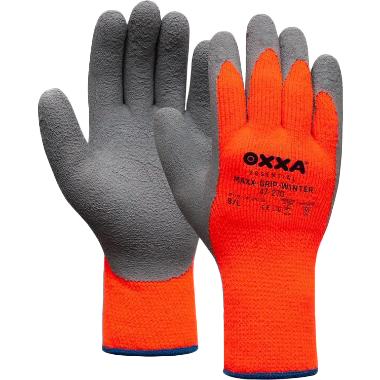 Winterhandschoenen MAXX-GRIP 47-270 gevoerd oranje