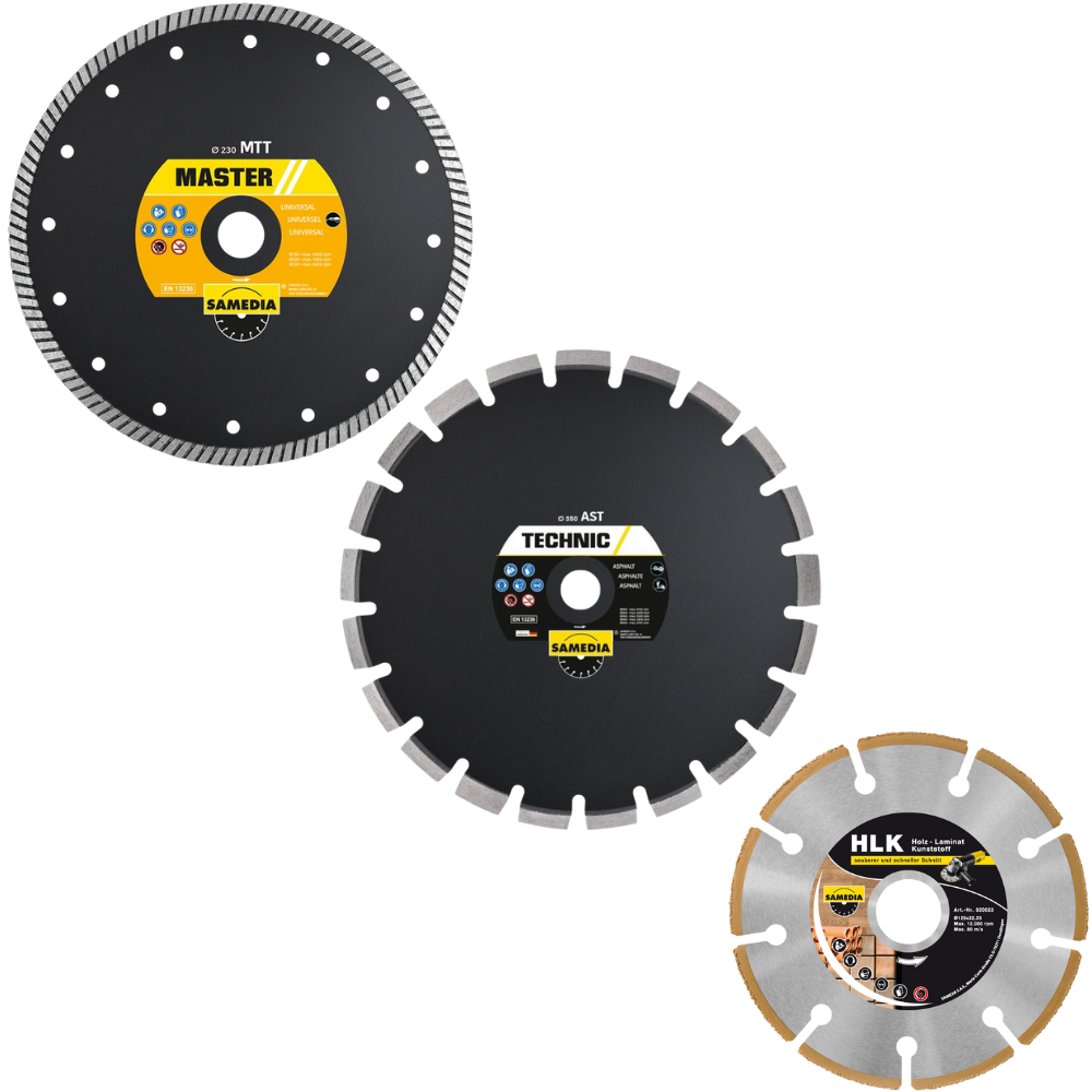 Diamantschijven diverse toepassingen