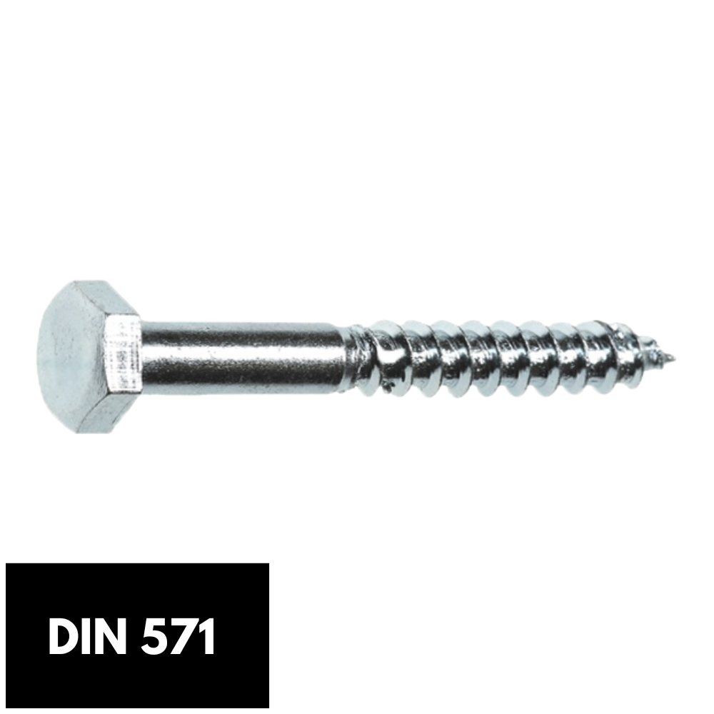 Houtdraadbouten DIN 571