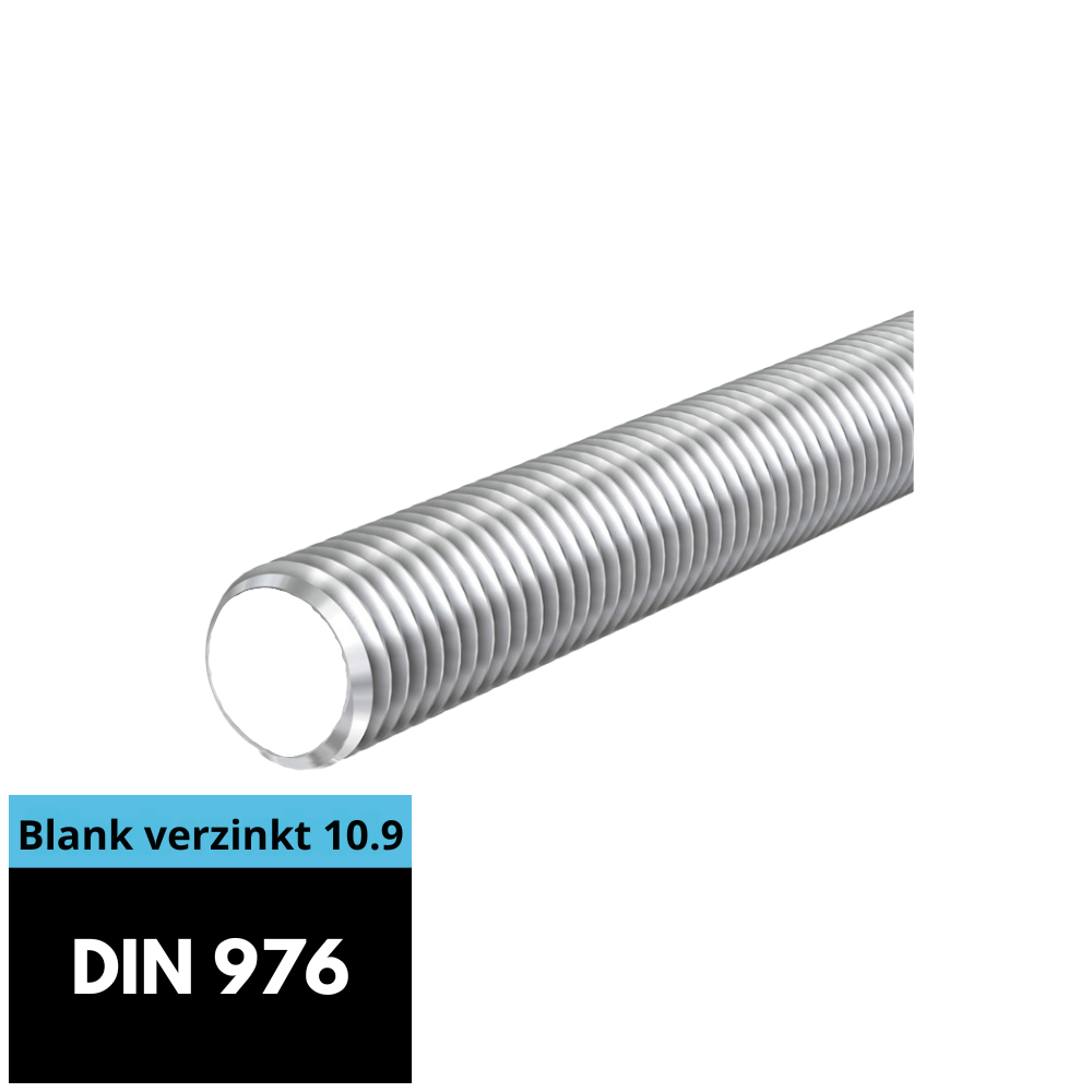 Draadeinden verzinkt 10.9