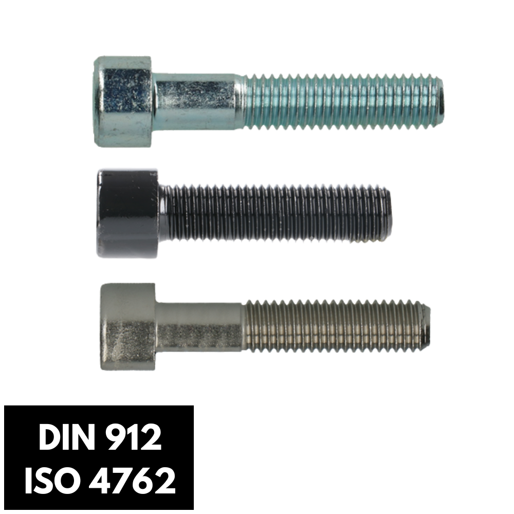 Cilinderschroef met binnenzeskant DIN 912|ISO 4762