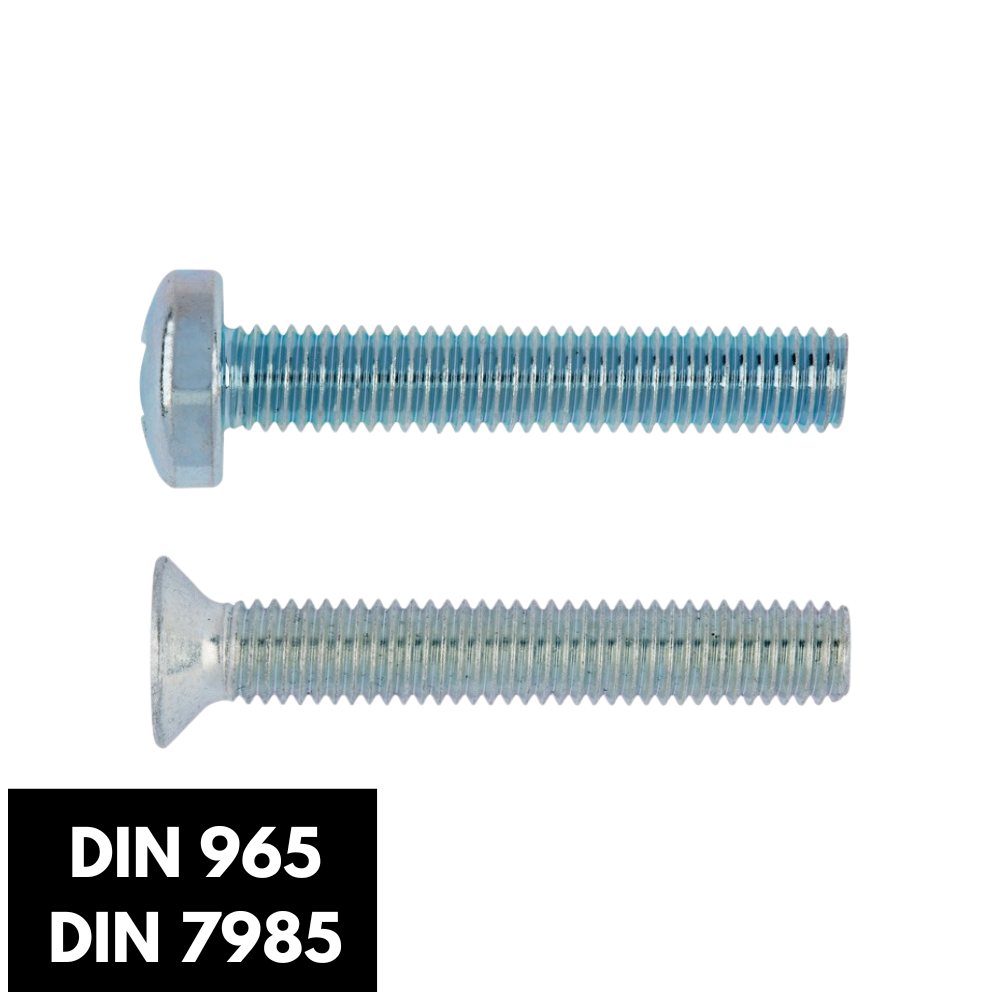 Metaalschroeven DIN 7985|DIN 965