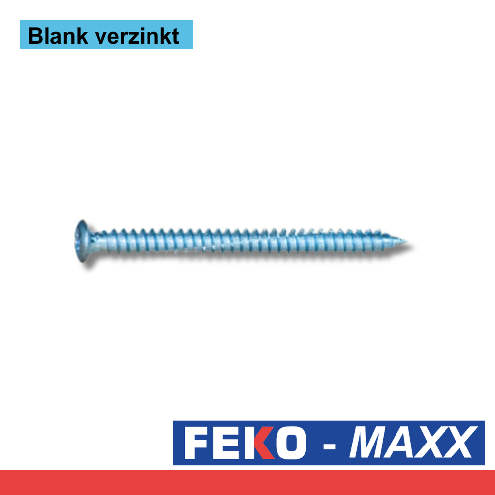 Kozijnschroeven FEKO-Maxx bolle kop