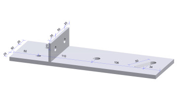 T02-Anker 300x46 100x5/8 thermisch verzinkt, per stuk