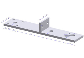 T10-Anker 300x45 60x6/8 thermisch verzinkt, per stuk