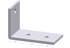 H1506-Anker 150x100 80x8 thermisch verzinkt, per stuk