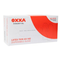 Latex handschoenen OXXA-THIN disposable 44-140 L/9, 100paar