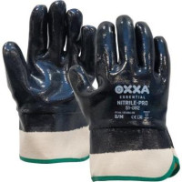 Handschoen OXXA NITRILE PRO 51-082 met NBR-coating blauw M/8, 12paar