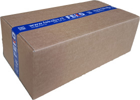 Kartonnen doos FEKO-Shipping maat: XXL B285 x L555 x H185mm grote afbeelding