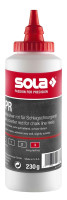 Slaglijnpoeder SOLA rood 230gr