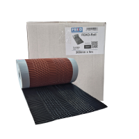 Ondervorst FEKO-Roll alu 300mm Zwart, doos 25meter