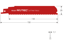 Reciprozaag Rotec RC420 sloop en reddingswerkzaamheden 150mm