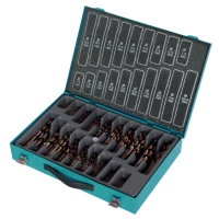 Metaalboren set HSS cobalt 1 - 10mm 170dlg