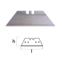 Reserve messen CUT trapezium 60x19x06mm, 10stuks