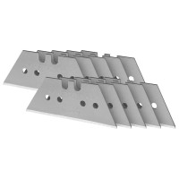 Reserve mesjes STANLEY tbv uitschuif/vast mes 100 stuks met gaten