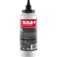 Slaglijnpoeder SOLA zwart 230gr