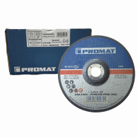 Slijpschijf PROMAT INOX extra dun 180x1,5mm, 25stuks