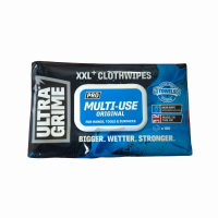Reinigingsdoekjes ULTRA GRIME glad blauw, pak 100 stuks
