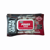 Reinigingsdoekjes ULTRA GRIME scrub rood, pak 80 stuks