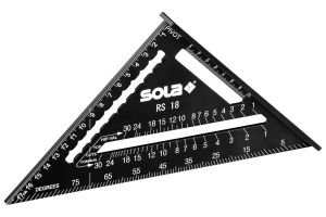 Winkelhaak metrisch SOLA RS18 18cm