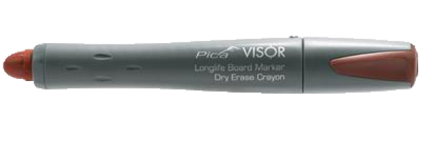 Boardmarker PICA VISOR uitwisbaar 900/45 bruin