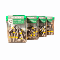 Set HIKOKI bits TX20-TX25-TX30-TX40  4x25 stuks