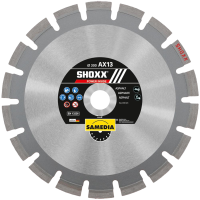 Diamantzaagblad SHOXX AX13 350x25,4mm segment 13mm
