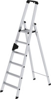 Aluminium trap enkelzijdig toegankelijk 6 treden 2070mm
