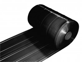 Kilgoot soft pvc op rol zwart 460mm breed, 10 meter